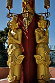 Inle Lake. Myanmar. The Sulamuni Paya at Taunggyi, a replica of the Ananda temple of Bagan. 